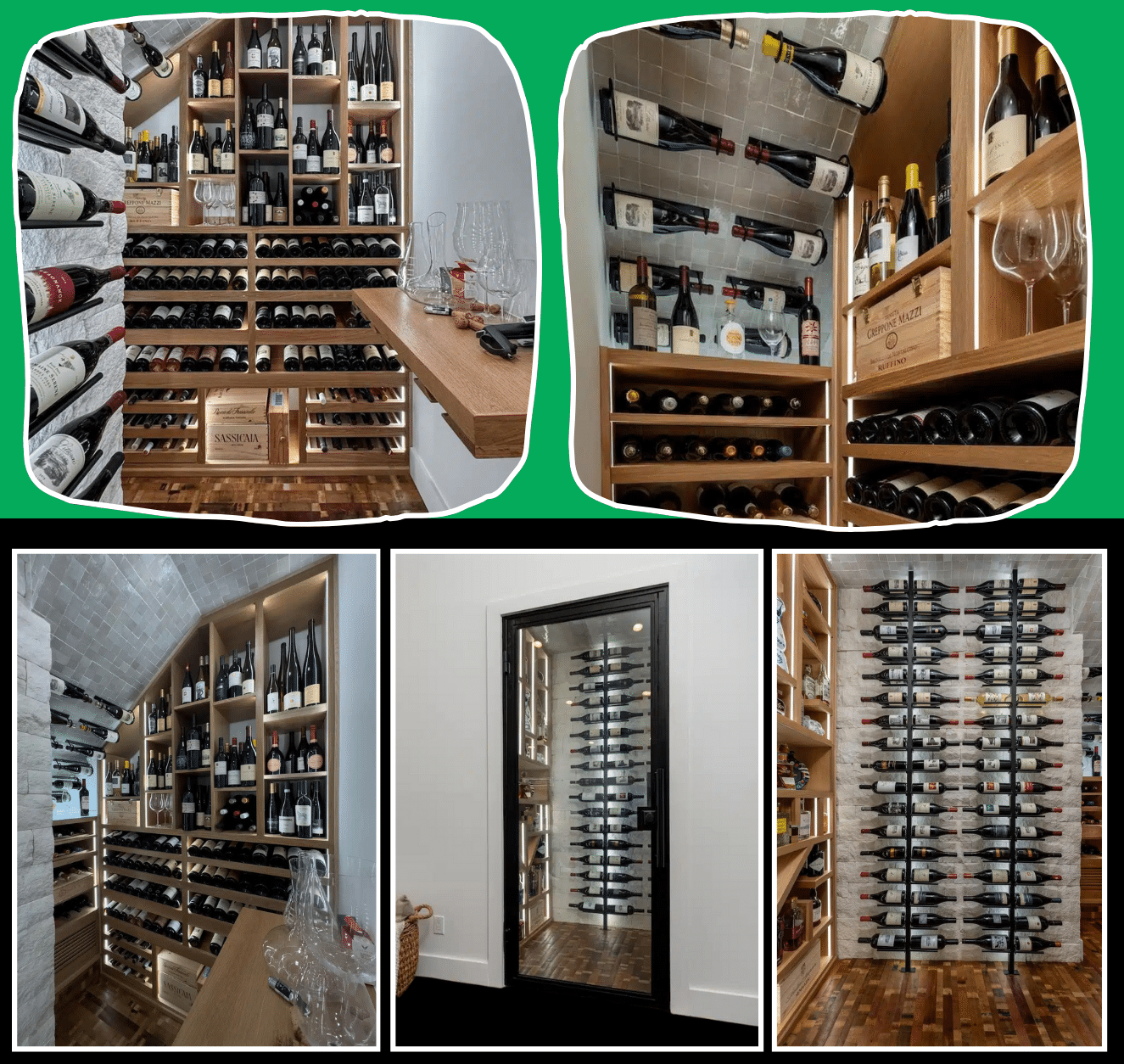 Contemporary Wine Cellars